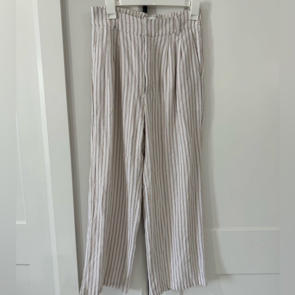 Abercrombie & Fitch Linen Pants Small NWT